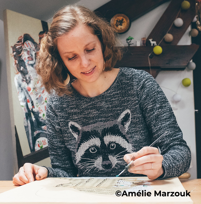 Annabelle Amory: Art allowed me to exteriorize this nonconformism