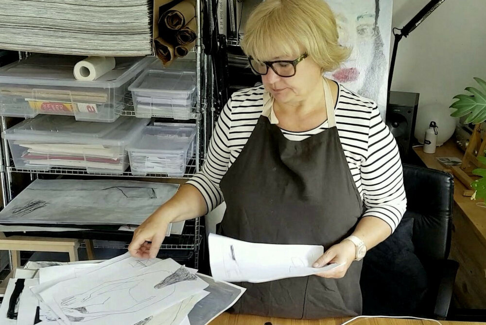 Barbara Kroll, Zabawa kolorem i kompozycją